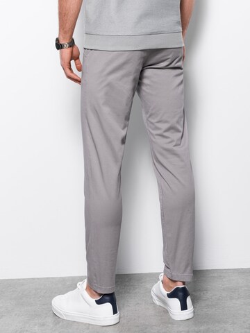 Coupe slim Pantalon chino 'P894' Ombre en gris