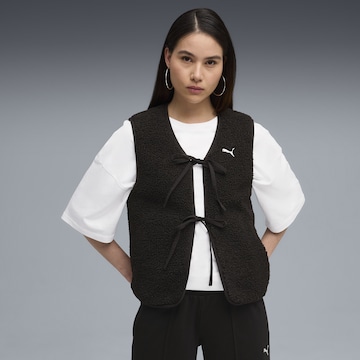 PUMA Bodywarmer in Zwart: voorkant
