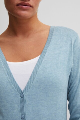 Oxmo Knit Cardigan 'Oxhelene' in Blue