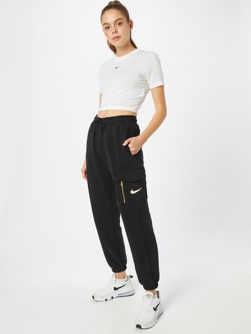 Nike Sportswear - Loosefit Calças em preto