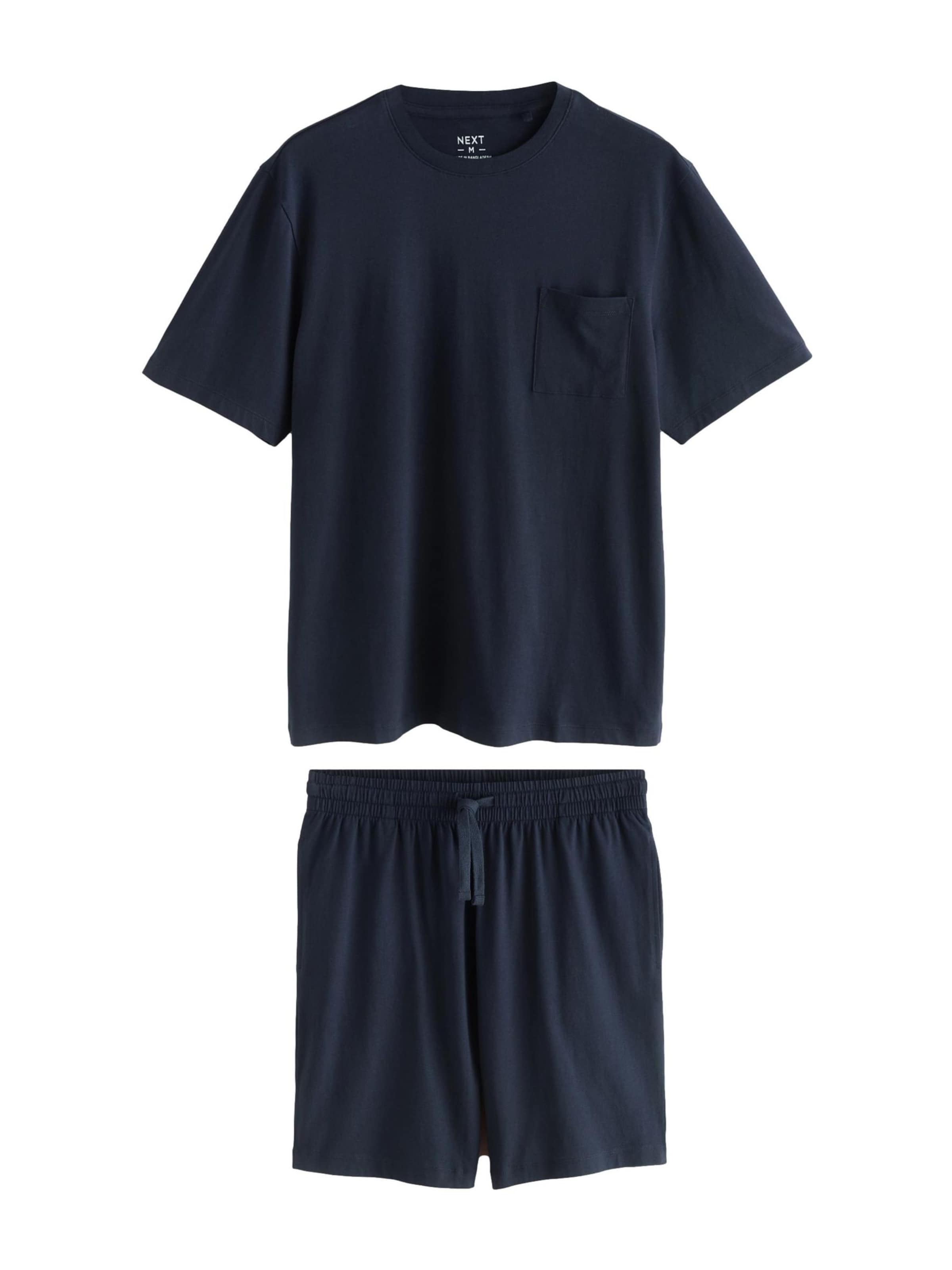 Pyjama court Next en bleu : devant