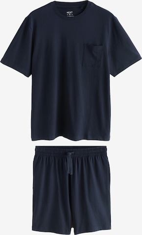 Pyjama court Next en bleu : devant