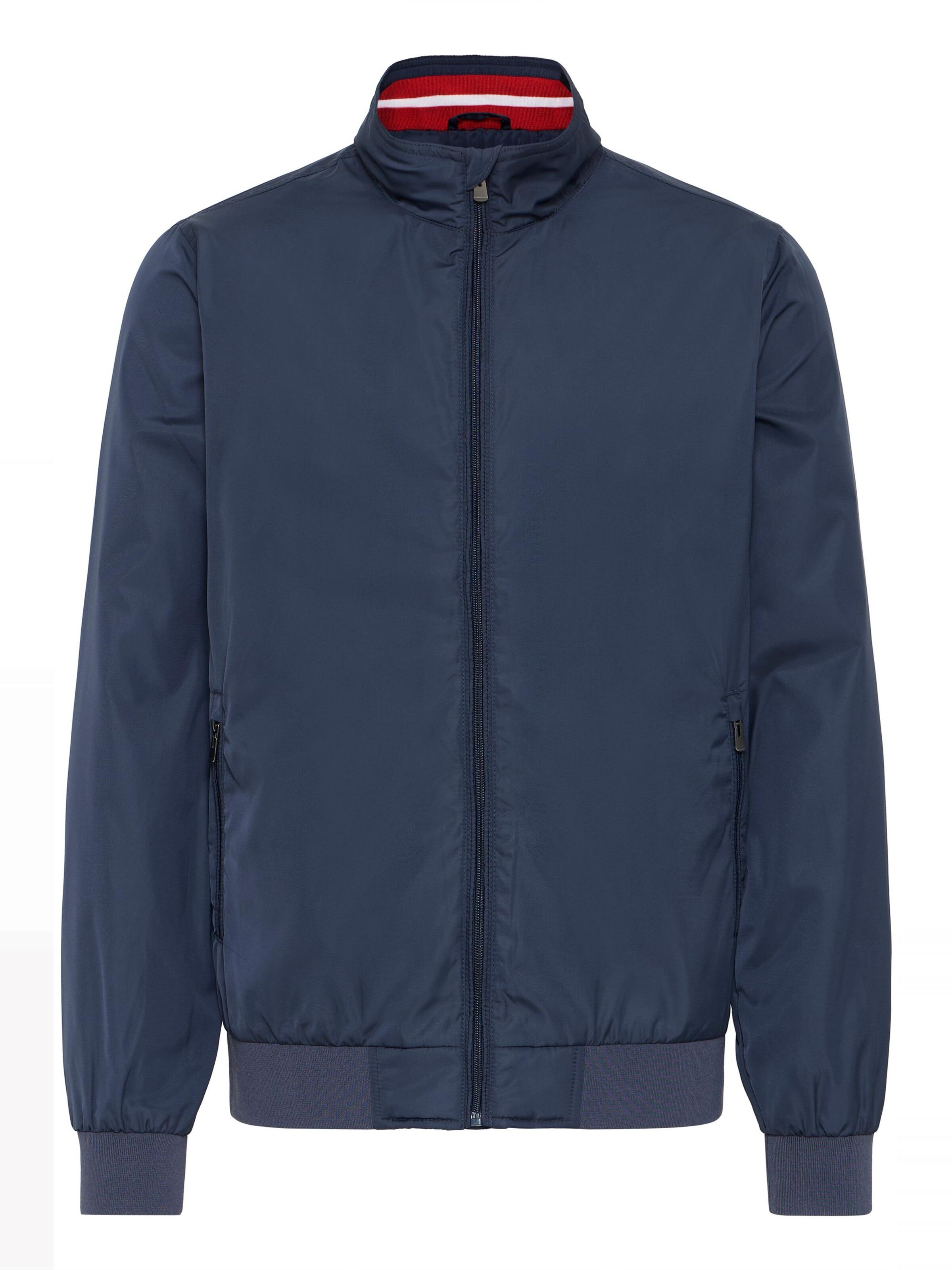 BLEND - Casaco meia-estação 'Zyklo' em azul: frente