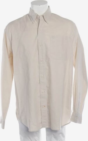 TIMBERLAND Button Up Shirt in L in White: front