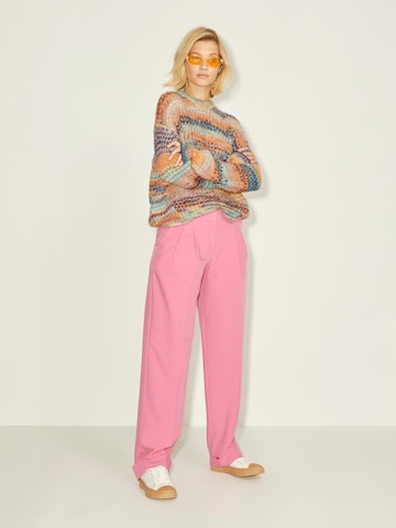 JJXX Loose fit Pleated Pants 'Mary' in Pink