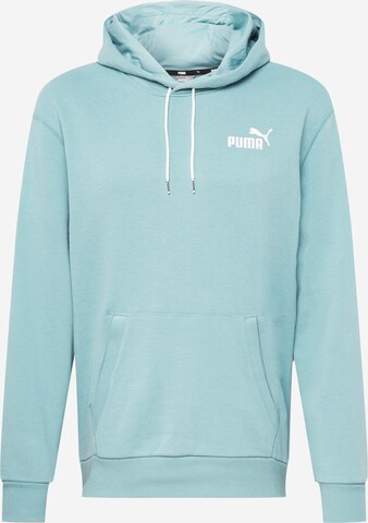 PUMA Athletic Sweatshirt in Blue: front