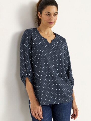 T-shirt 'Flora' Cellbes of Sweden en bleu : devant