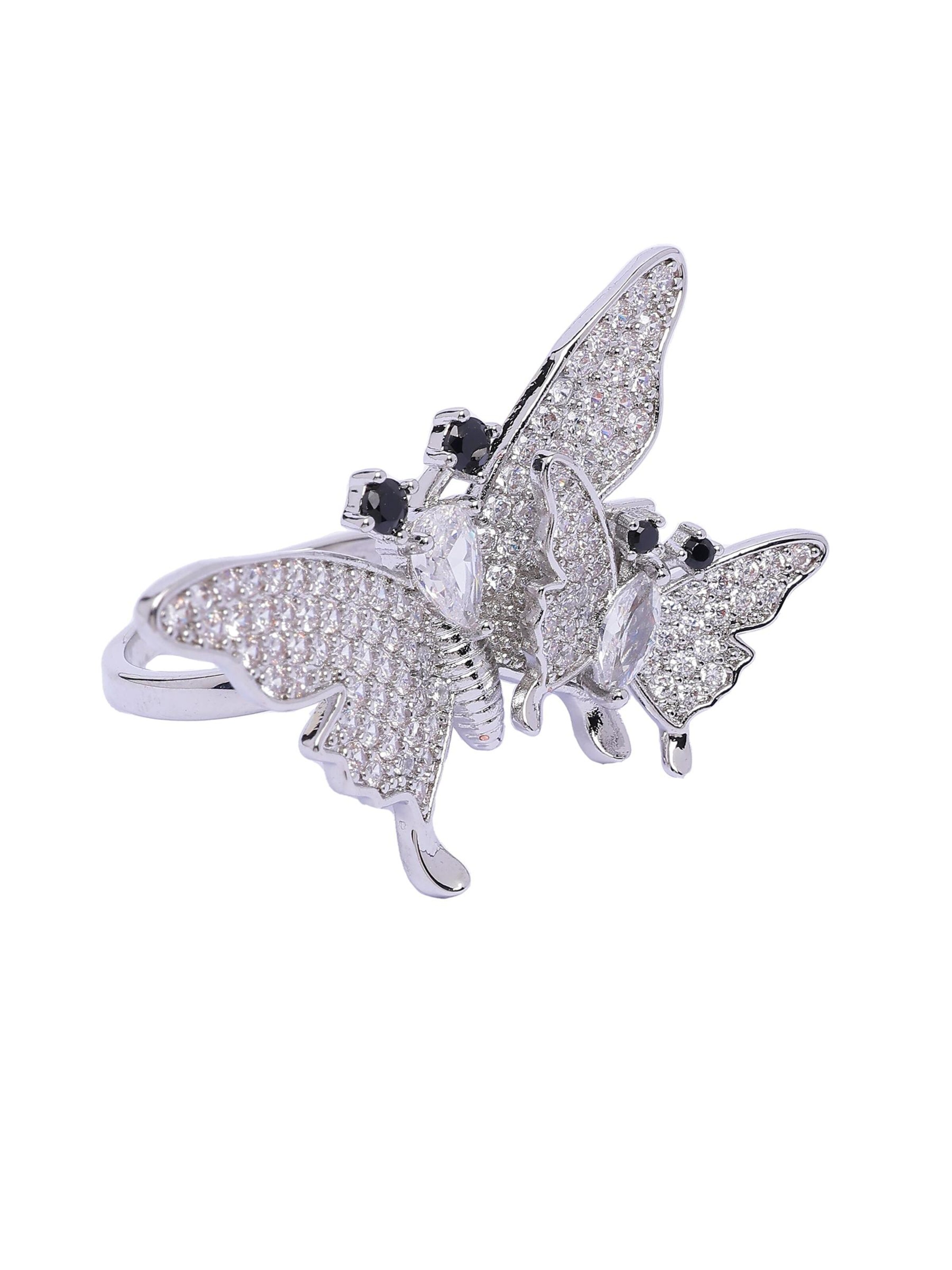 Bague 'Liviana' AVANT-GARDE PARIS en argent