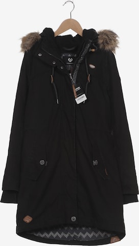 Ragwear Mantel M in Schwarz: Vorderseite