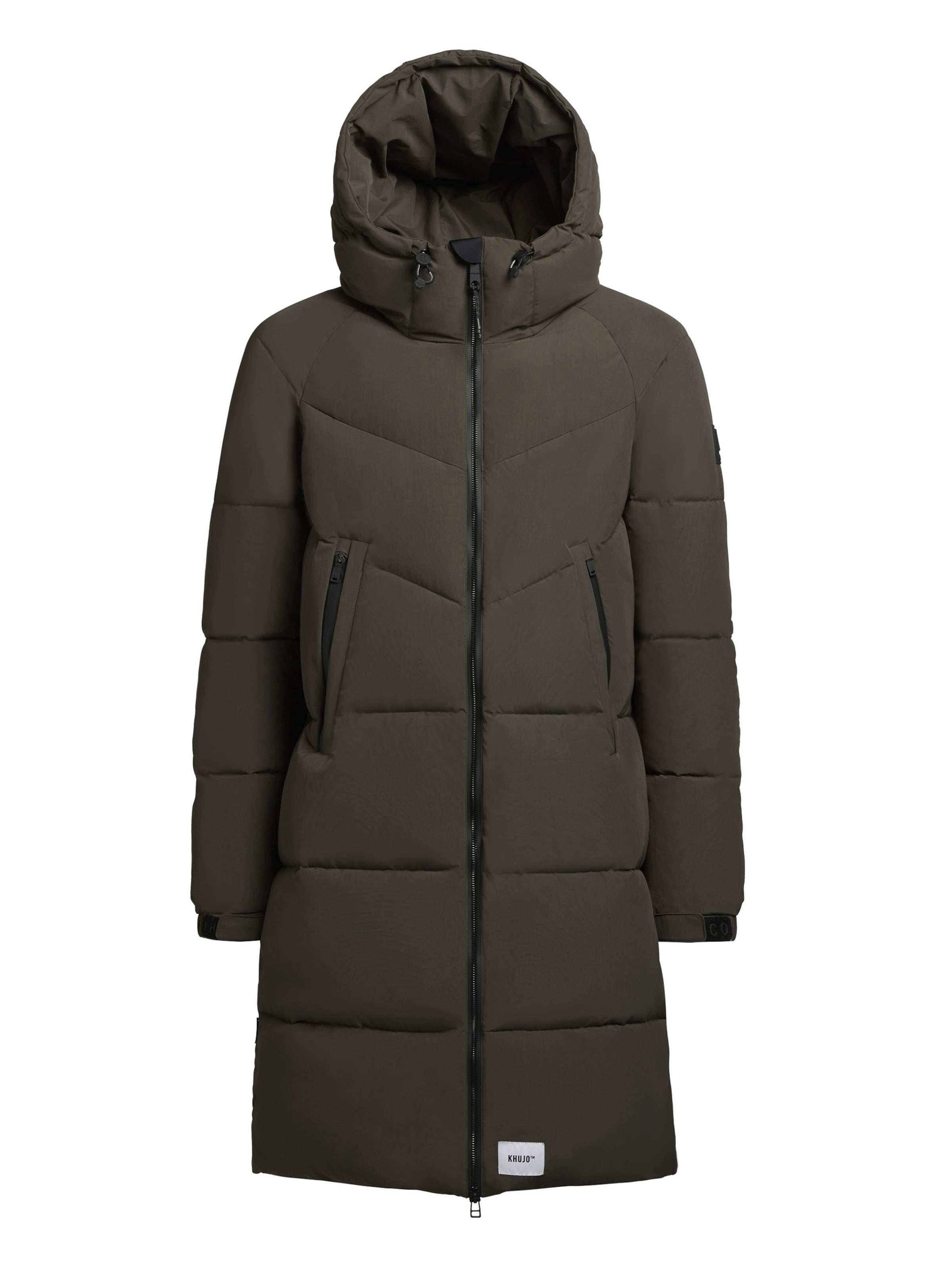khujo Vinterjakke 'Wattan' i grøn: forside