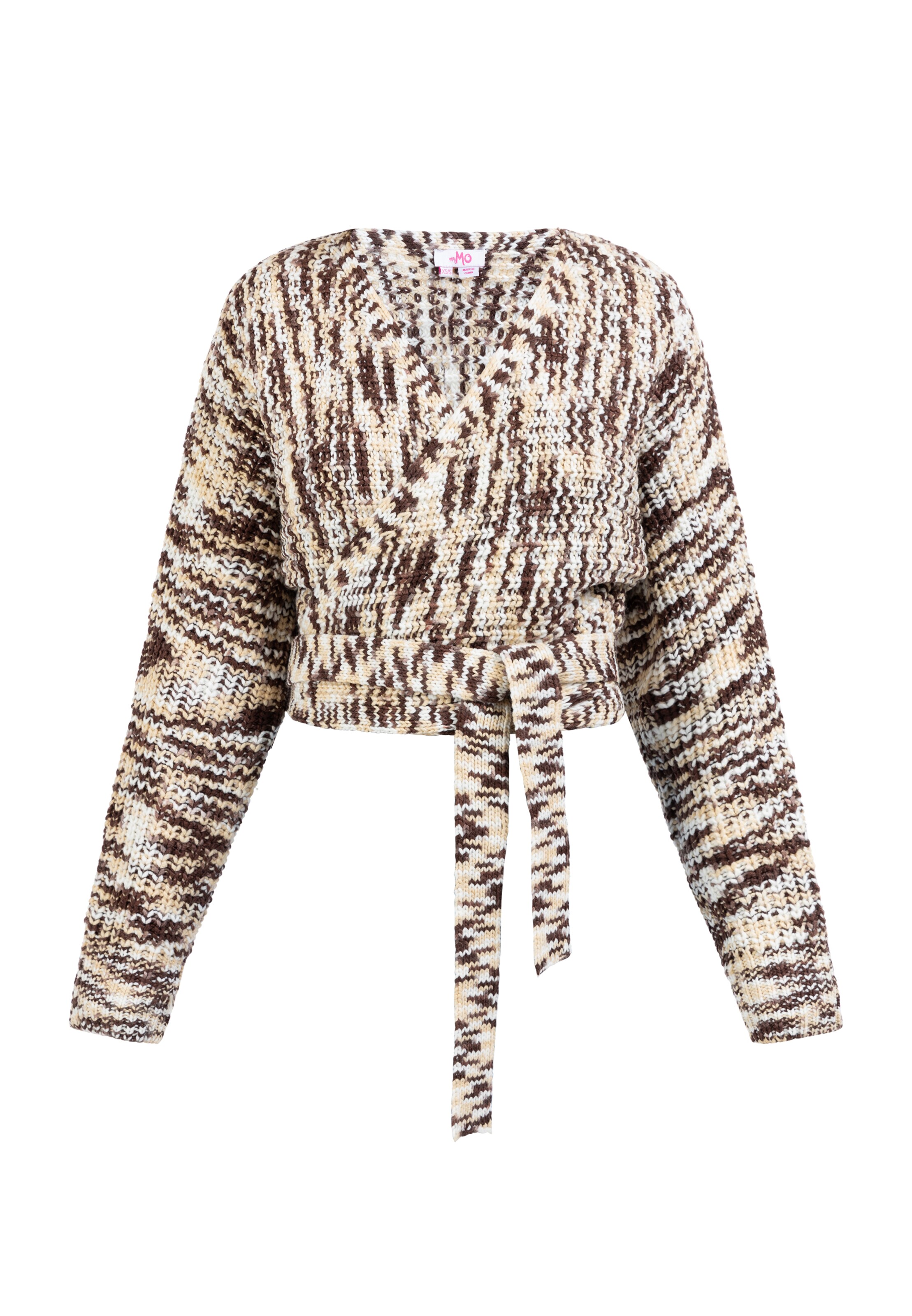 MYMO - Pullover em castanho: frente