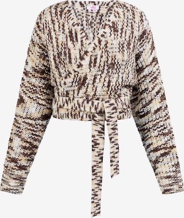 MYMO Sweater in Brown: front