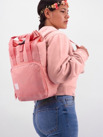 Manufaktur13 Backpack 'Mini Roll-Top DayPack' in Pink