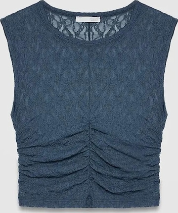 Dilvin - Top em azul: frente