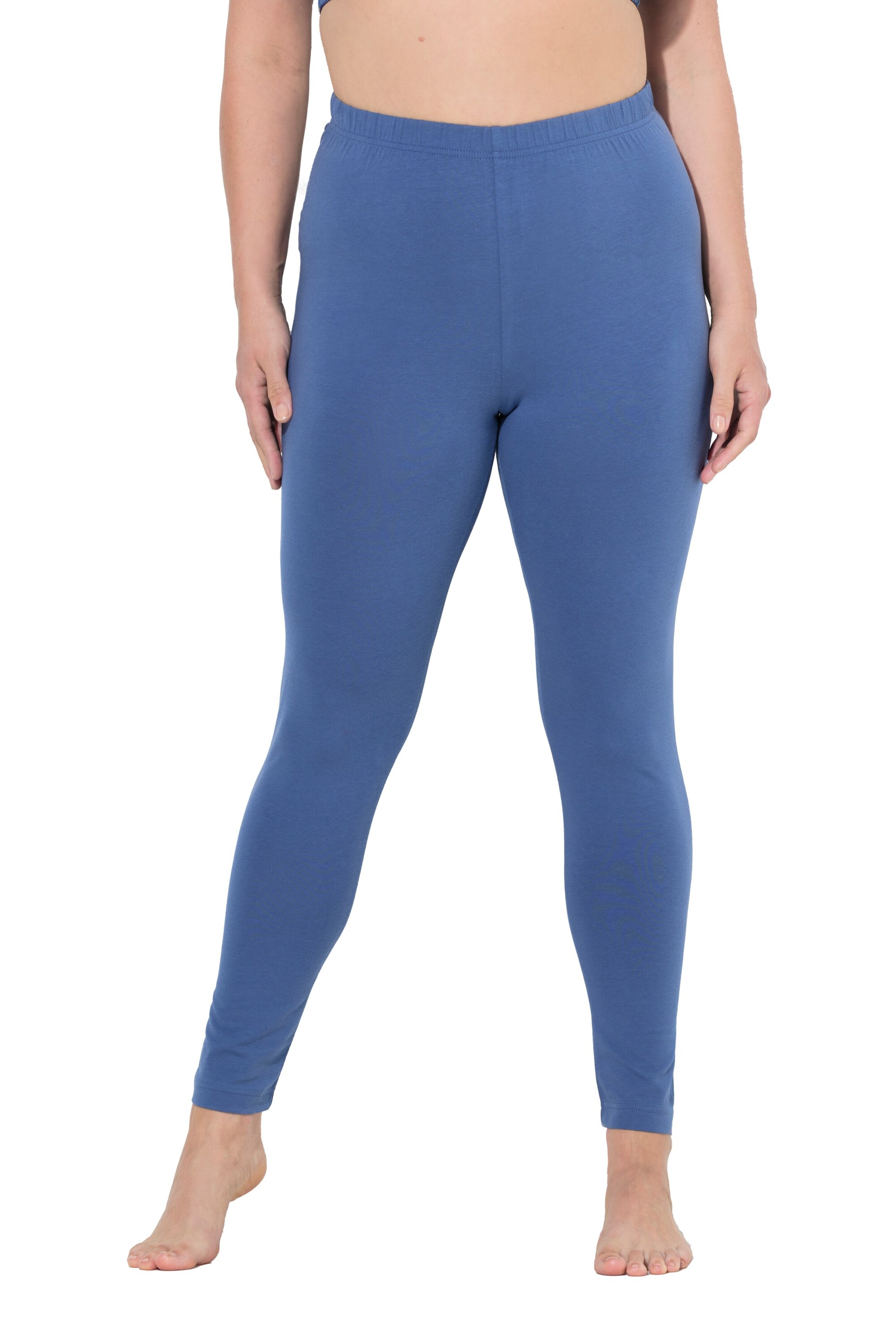 Ulla Popken Skinny Leggings in Blue: front