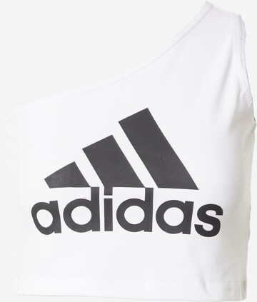 ADIDAS SPORTSWEAR Αθλητικό τοπ 'Future Icons Badge Of Sport' σε λευκό: μπροστά