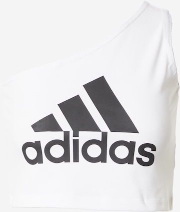 ADIDAS SPORTSWEAR Αθλητικό τοπ 'Future Icons Badge Of Sport' σε λευκό: μπροστά