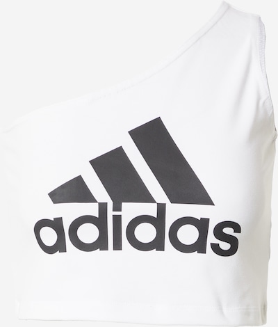 ADIDAS SPORTSWEAR Haut de sport 'Future Icons Badge Of Sport' en noir / blanc, Vue avec produit