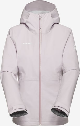MAMMUT Outdoorjacke 'LINARD GUIDE' in Lila: Vorderseite