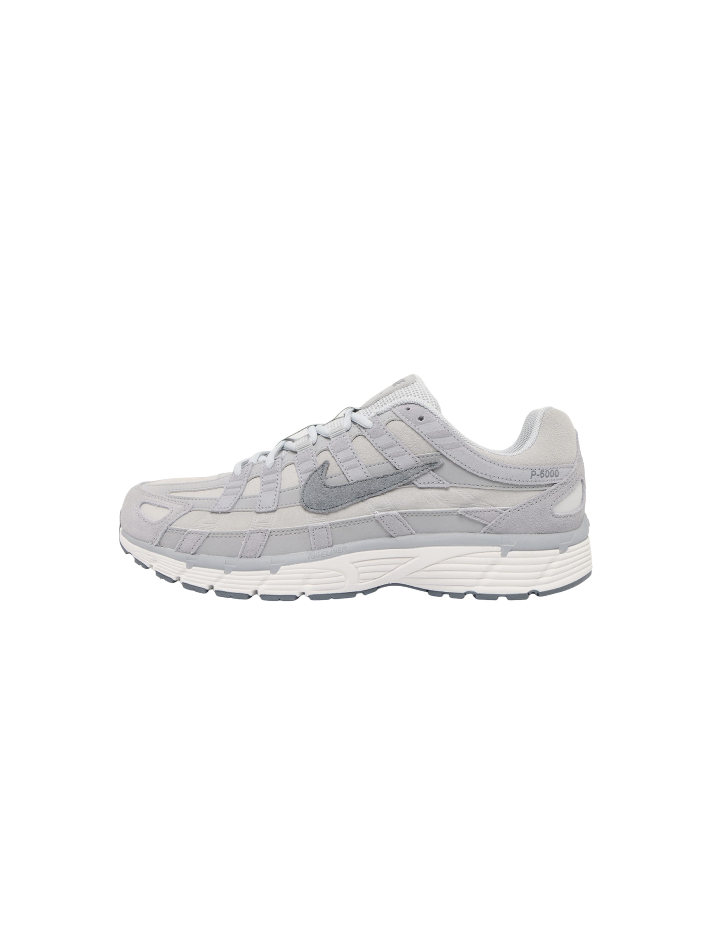 Nike Sportswear Baskets basses 'P-6000' en 39 en gris / gris clair / gris foncé, Vue avec produit