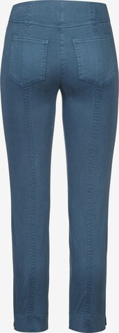 STEHMANN Slimfit Hose in Blau