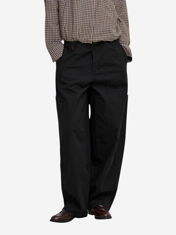Wide leg Pantaloni 'Jdygeo Mw Cargo Pants Wvn Exp Noos 15390390' di JDY in nero