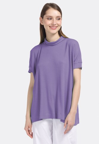 HELMIDGE Blouse in Purple: front