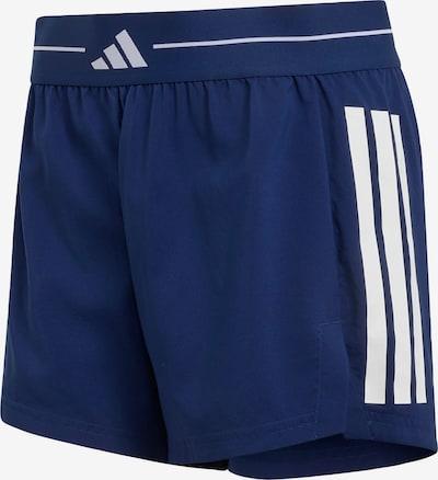 ADIDAS PERFORMANCE Športové nohavice 'Hyperglam', veľkosť XS/Normálna - tmavomodrá / biela, Produkt