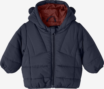 NAME IT Winter Jacket 'Memphis' in Blue: front