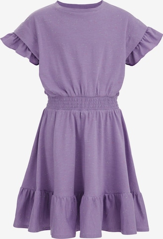 WE Fashion - Vestido em roxo: frente