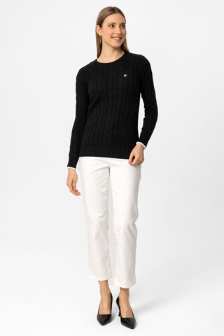 DENIM CULTURE Sweater 'KENDALL' in Black