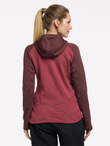 Haglöfs Athletic Fleece Jacket 'Heron' in Red