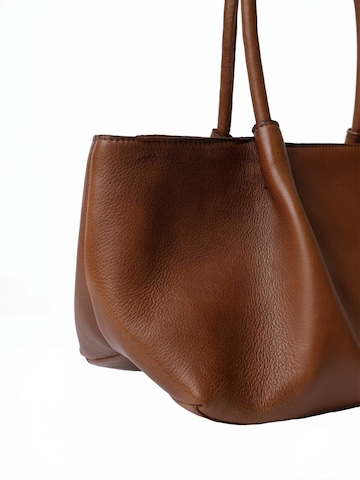 RE:DESIGNED Shopper ' Sille ' in Brown: side