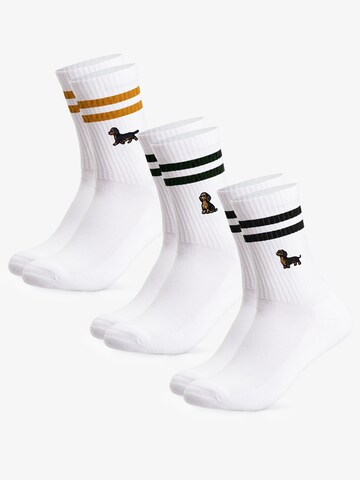 Occulto Sportsocken 'Rio' in Braun: Vorderseite