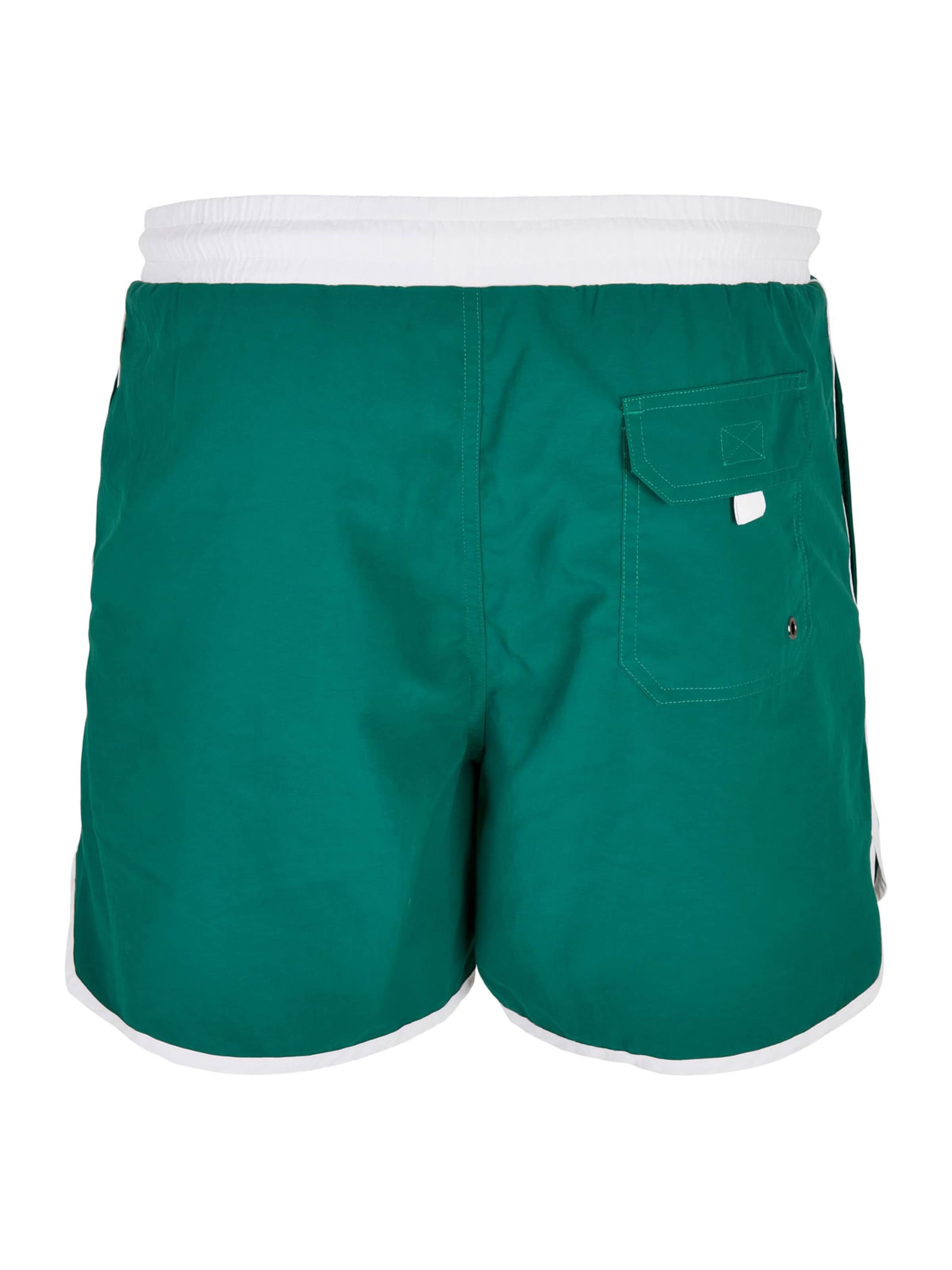 Urban Classics Plavecké šortky - Zelená