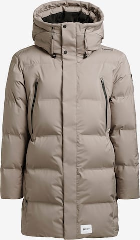 khujo Winter Jacket 'Clide' in Beige: front