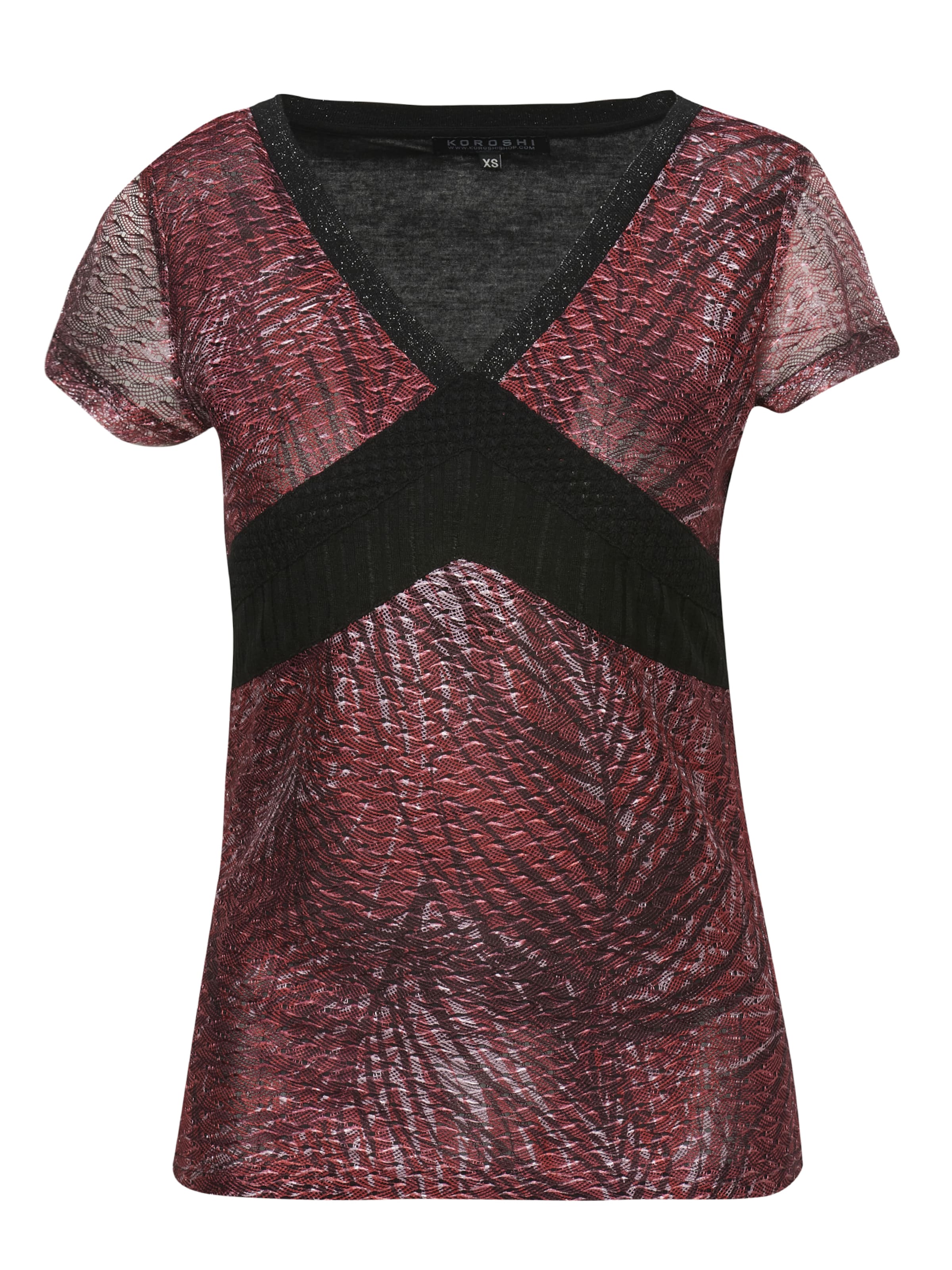 KOROSHI Tričko - Červená: predná strana