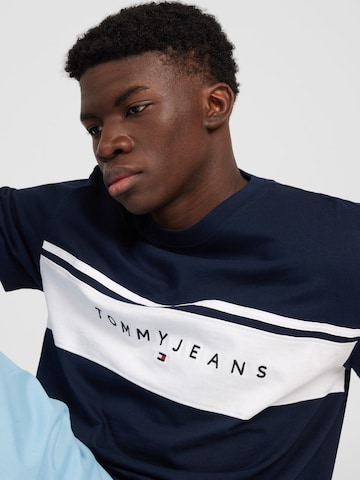 Tommy Jeans - Camiseta en azul