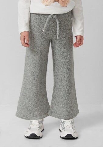 s.Oliver Wide Leg Hose in Grau: Vorderseite