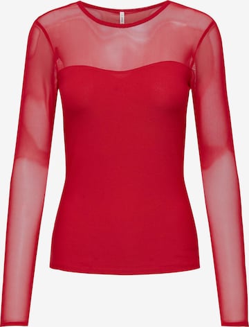 ONLY Shirt 'SANSA' in Red: front