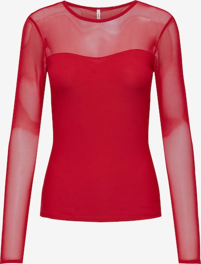 ONLY Shirt 'SANSA' in rot, Produktansicht