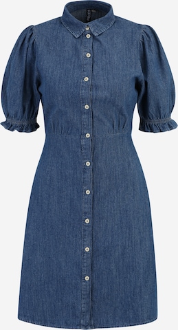 Pieces Tall Shirt Dress 'HOPE' in Blue: front