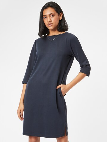 comma casual identity Kleid in Blau: Vorderseite