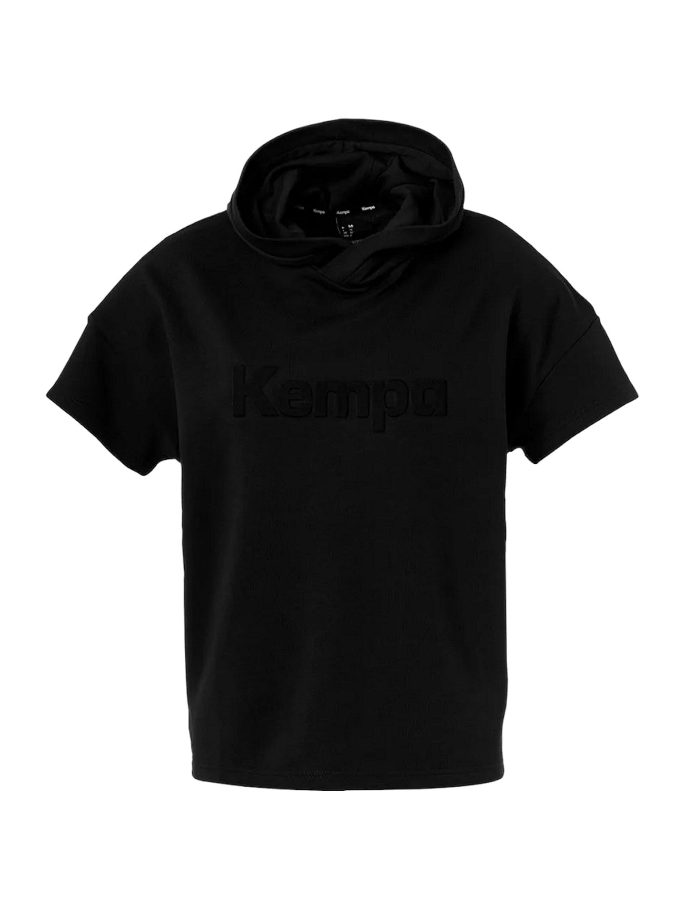 KEMPA Sportsweatshirt in Schwarz: Vorderseite