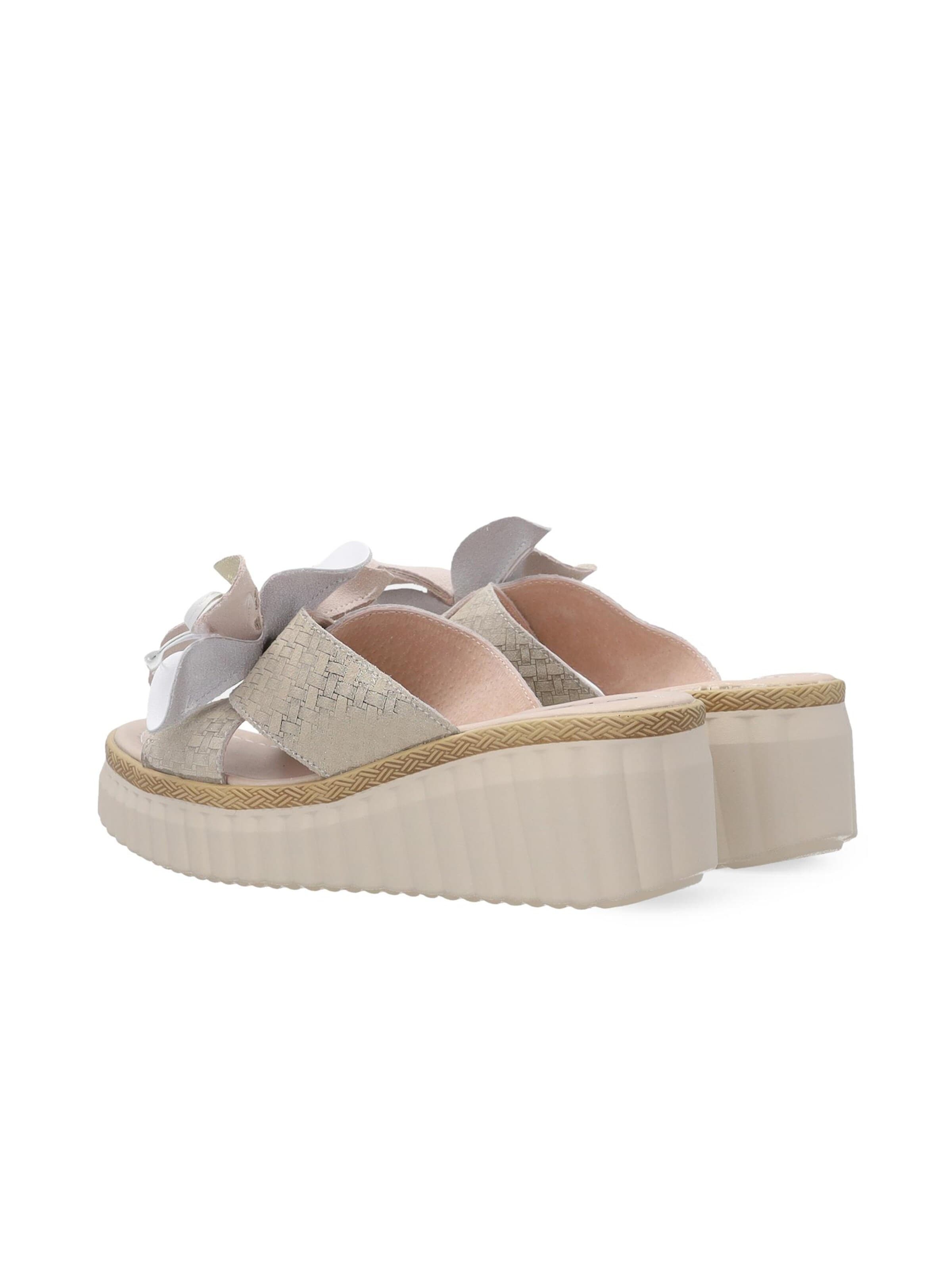 VENEZIA Pantolette 'Venezia' in Beige