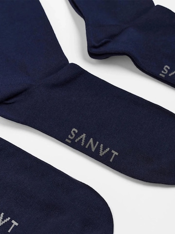 SANVT Socks 'The Crew Socks (3 Pack)' in Blue