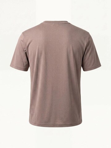 saved lab Performance shirt 'SL-630 Tee Washed Ecru' in Beige