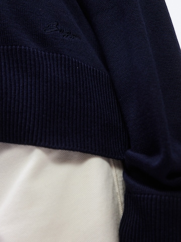 BOSS Sweater 'Fiaffisa' in Blue