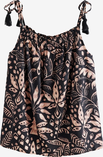 Palaidinė be rankovių iš Next, spalva – smėlio spalva / kapučino spalva / juoda, Prekių apžvalga