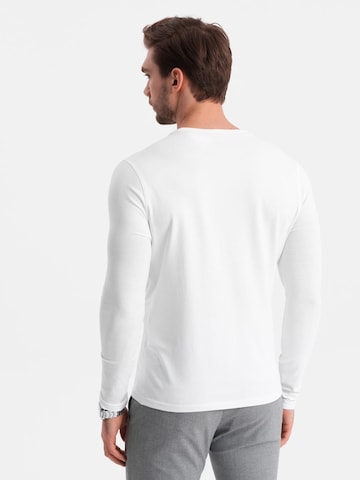 Ombre Shirt in White